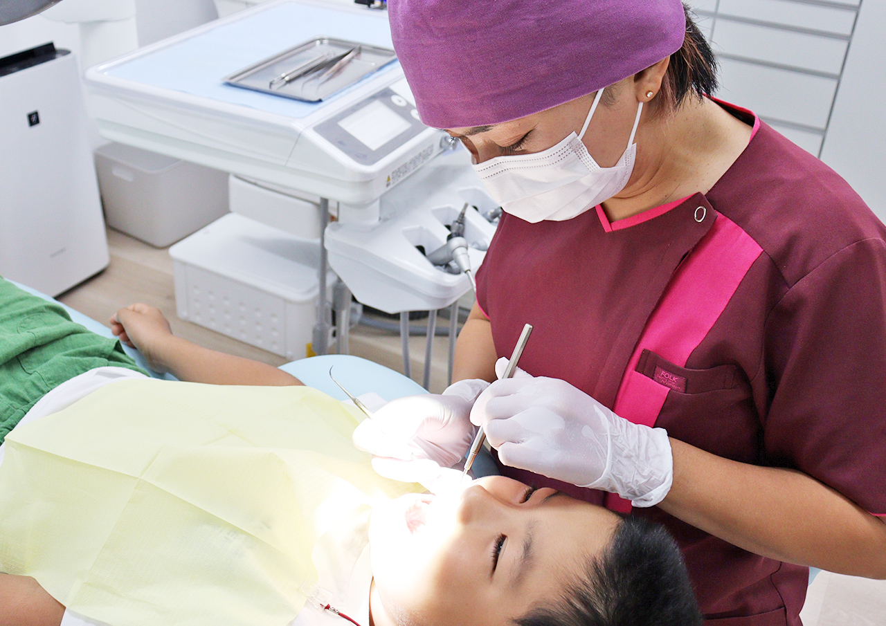 女性歯科医師による細やかな診療